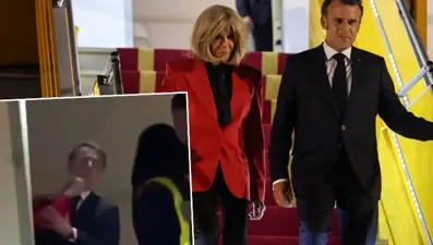 Macron'un yediği tokatın nedeni "çok güzelsin" mesajı