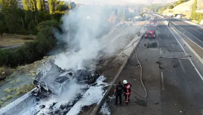 "Sıkı tutunun geliyor" diye bağırdı, yol savaş alanına döndü