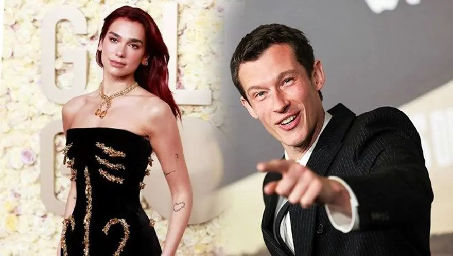 Dua Lipa evleniyor! Ünlü şarkıcı, Callum Turner ile nişanlandı 5