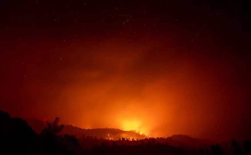 NASA ABD'deki yangınları uzaydan görüntüledi 19 NASA ABD'deki yangınları uzaydan görüntüledi 19