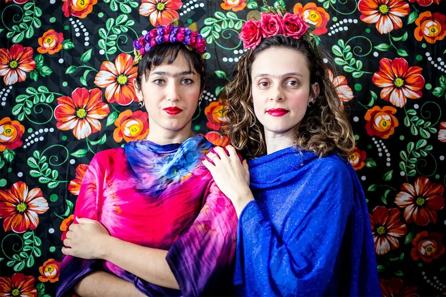 Frida Kahlo'yu taklitleriyle andı 22
