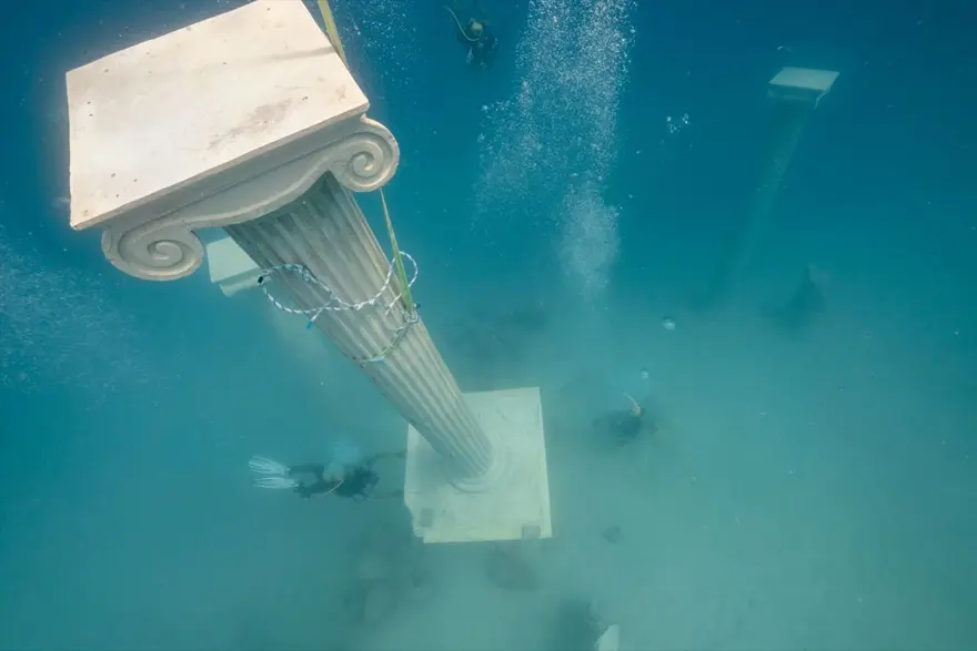 Likya uygarlığının yitik eserlerinin kopyaları Kaş'taki su altı parkında sergilenecek 13 Likya uygarlığının yitik eserlerinin kopyaları Kaş'taki su altı parkında sergilenecek 13