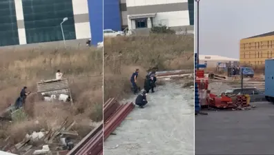 Fabrikayı basıp eski iş arkadaşını öldürdü, kümeste yakalandı