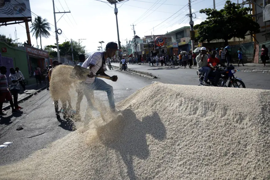 Haiti'de hükümet karşıtı protestolar şiddet olaylarına sahne oluyor 8