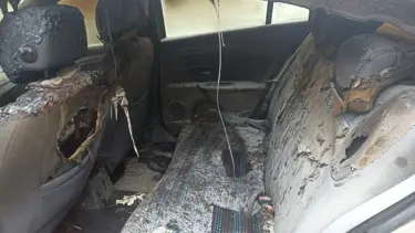 Esenyurt'ta tehdit ve şantaj: İsteğine yanıt alamadı, arabasını yaktı