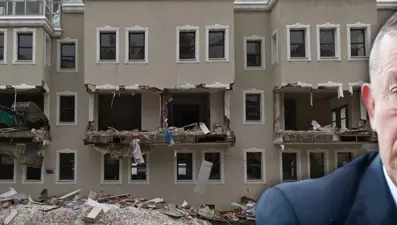 Ağaoğlu'nun Uludağ'daki otelinin kaçak bölümleri yıkılıyor