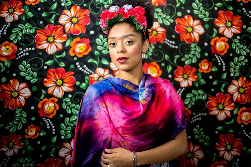 Frida Kahlo'yu taklitleriyle andı 28