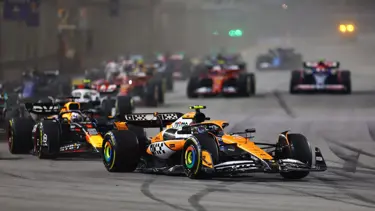 Formula 1'de kazanan Lando Norris!