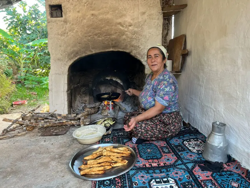 Bu köyde patlıcan et kadar kıymetli: ''Misafir geldiğinde hemen ikram ediyoruz'' 3
