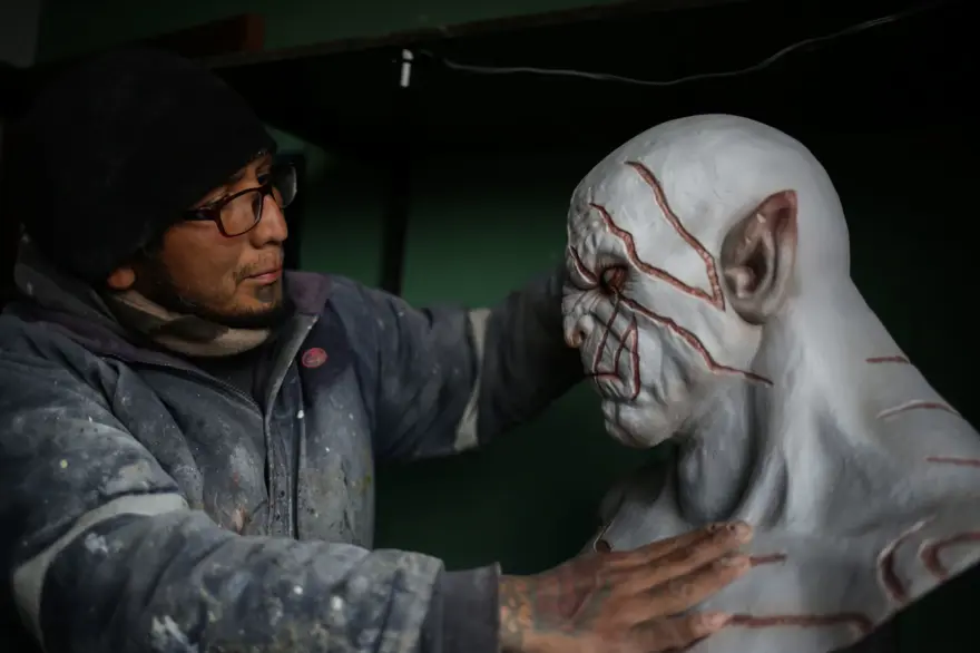 Bolivya'daki heykeltıraş, çizgi roman ve film karakterlerini yeniden oluşturuyor 2 Bolivya'daki heykeltıraş, çizgi roman ve film karakterlerini yeniden oluşturuyor 2