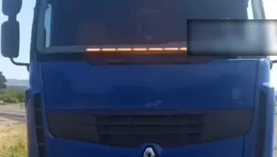 Çakarlu TIR'ın şoförüne 6 bin 439 lira ceza