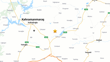 Kahramanmaraş'ta 4 büyüklüğünde deprem