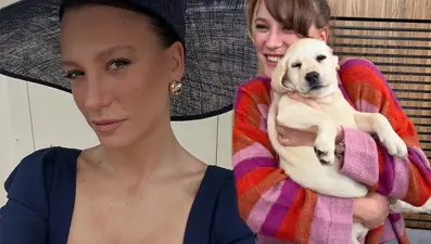 Serenay Sarıkaya'nın set pozlarına büyük ilgi