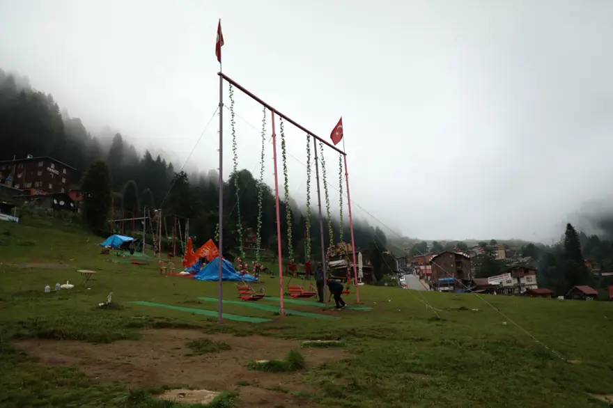 Ayder'de salıncaklar kaldırıldı 14