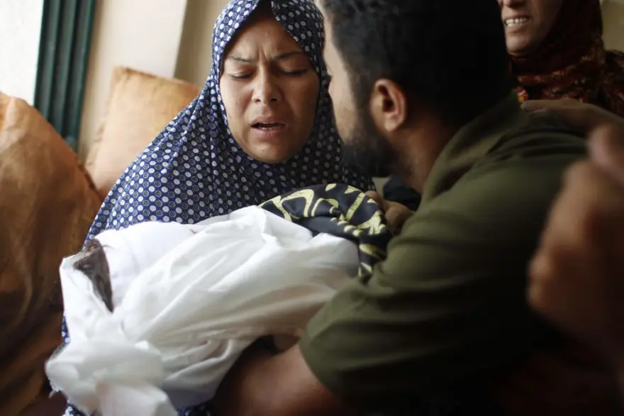 Gazze'de acı ve gözyaşı hakim 3