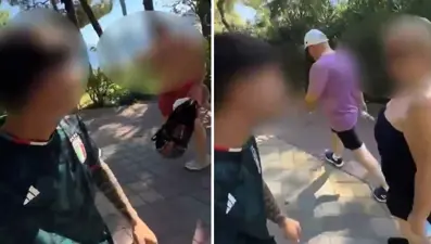 "Turistlere takılıyorum" paylaşımı emniyette bitti