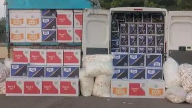 Adana'da 6 milyona yakın makaron ele geçirildi