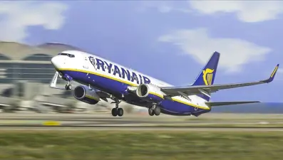 Ryanair'in karında sert düşüş