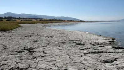 Burdur Gölü'nün son hali içler acısı