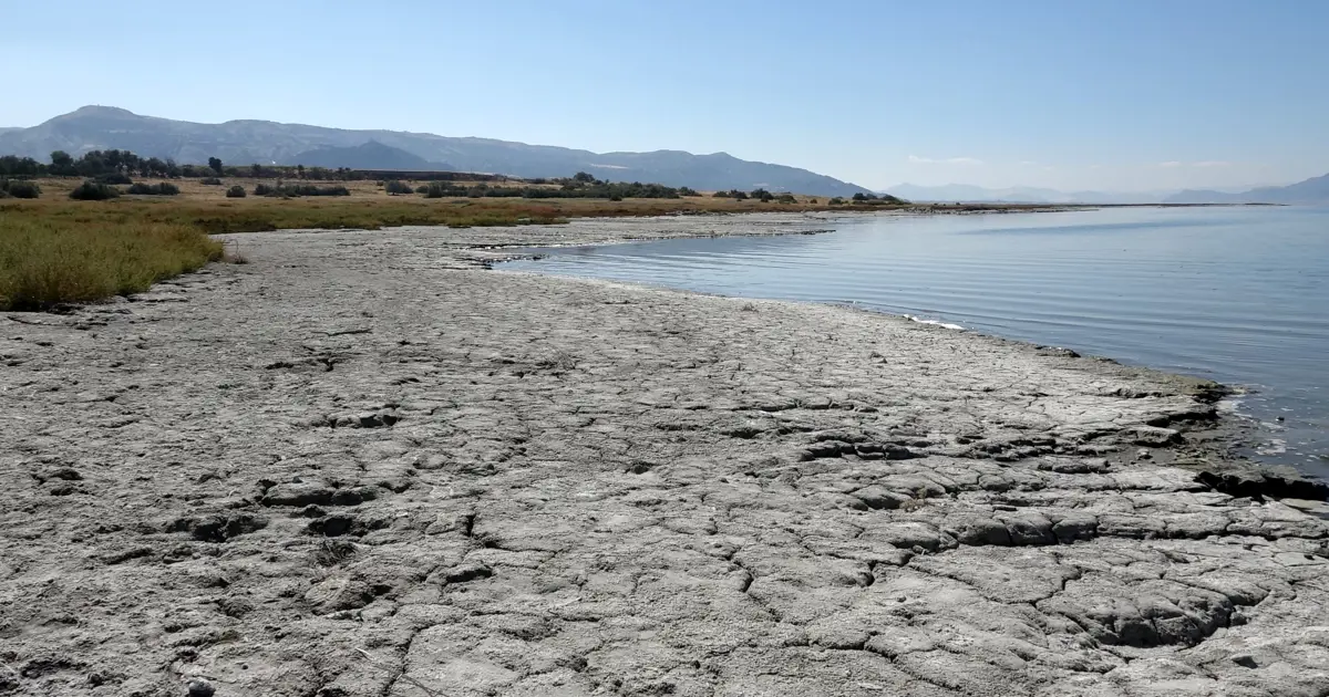 Burdur Gölü'nün son hali içler acısı