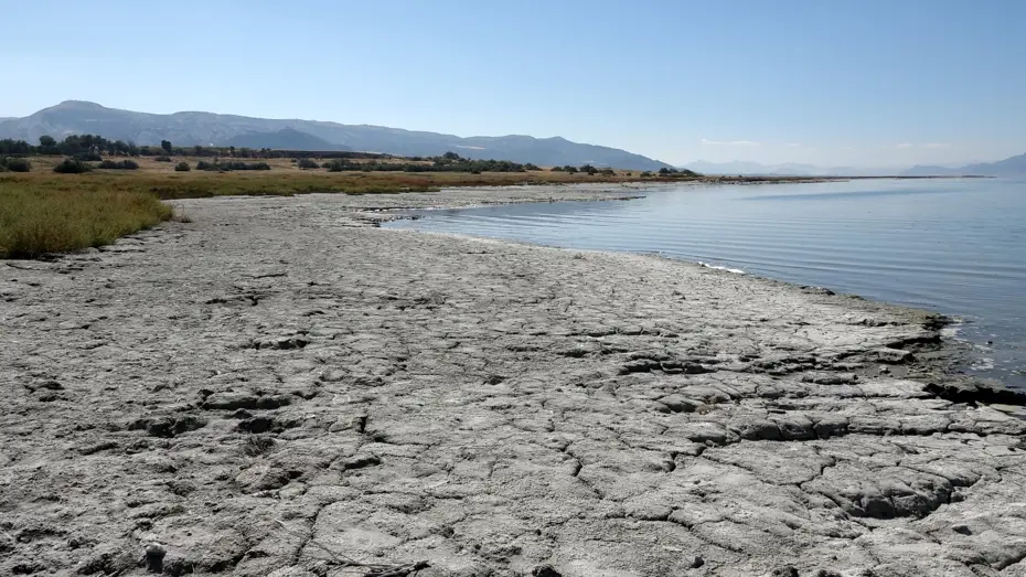 Burdur Gölü'nün son hali içler acısı