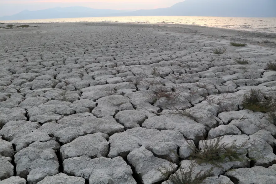 Burdur Gölü'nün son hali içler acısı 