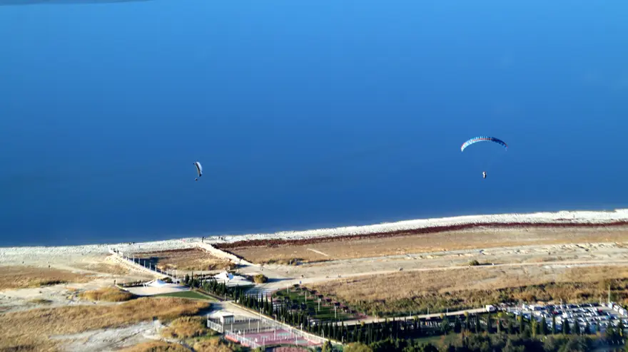 Burdur Gölü'nün son hali içler acısı 1