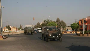 Bordo bereliler, Suriye sınırındaki Kilis'e geldi Bordo bereliler, Suriye sınırındaki Kilis'e geldi