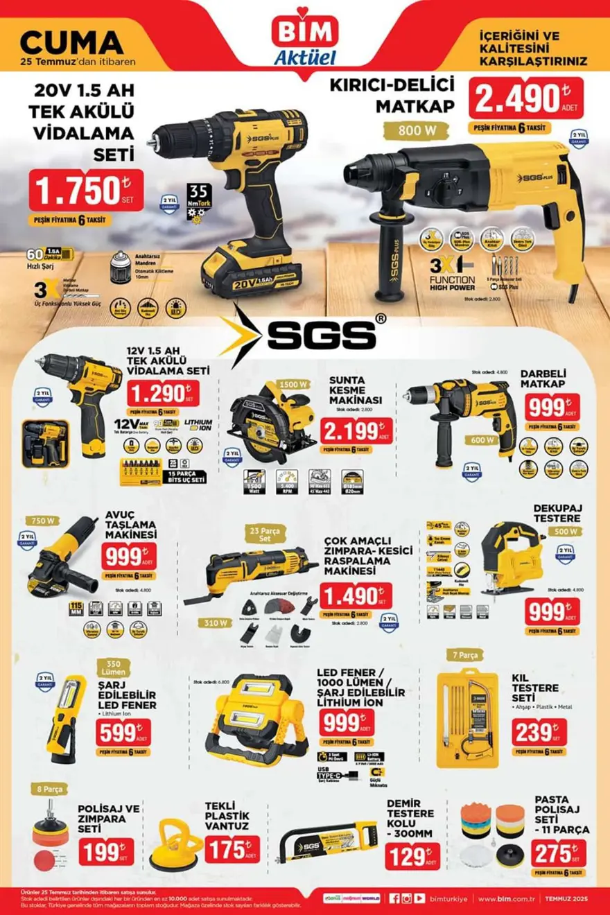 BİM Aktüel Kataloğu 22-25 Temmuz 2025: BİM’de cuma günü valiz çeşitleri, ankastre set, merdiven, çubuk blender ve kulaklık satışa çıkıyor 8
