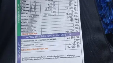 Evine gelen 268 bin lira su faturasıyla neye uğradığı şaşırdı: Siz beni toprak ağası mı sandınız?