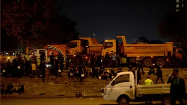 Gezi Parkı'na müdahale