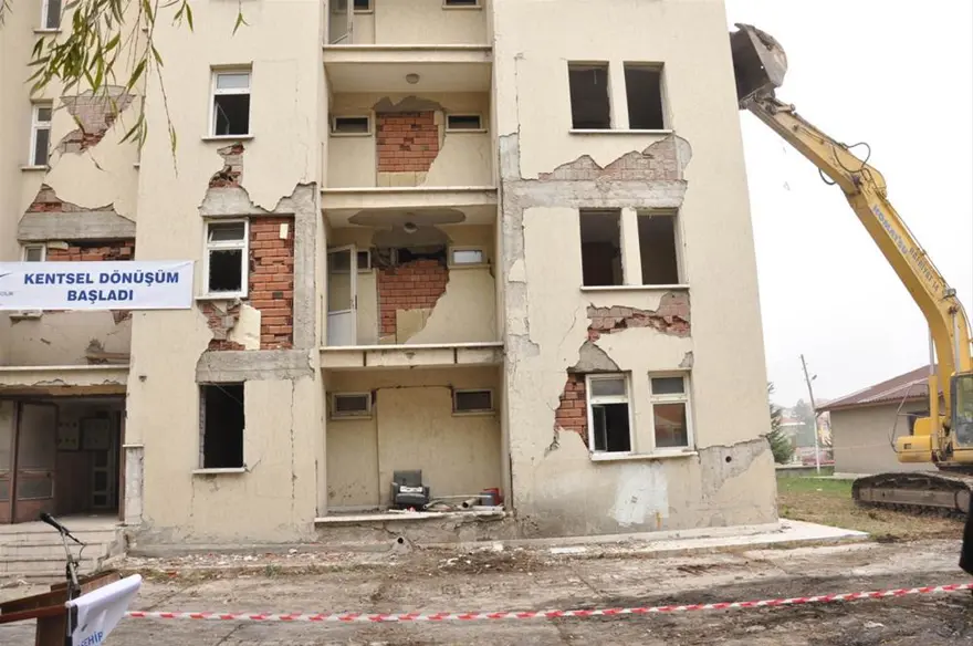 Kentsel dönüşüm başladı 5