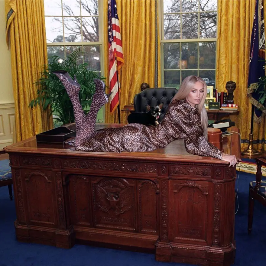 Paris Hilton da ABD Başkanlığı'na aday oldu 3