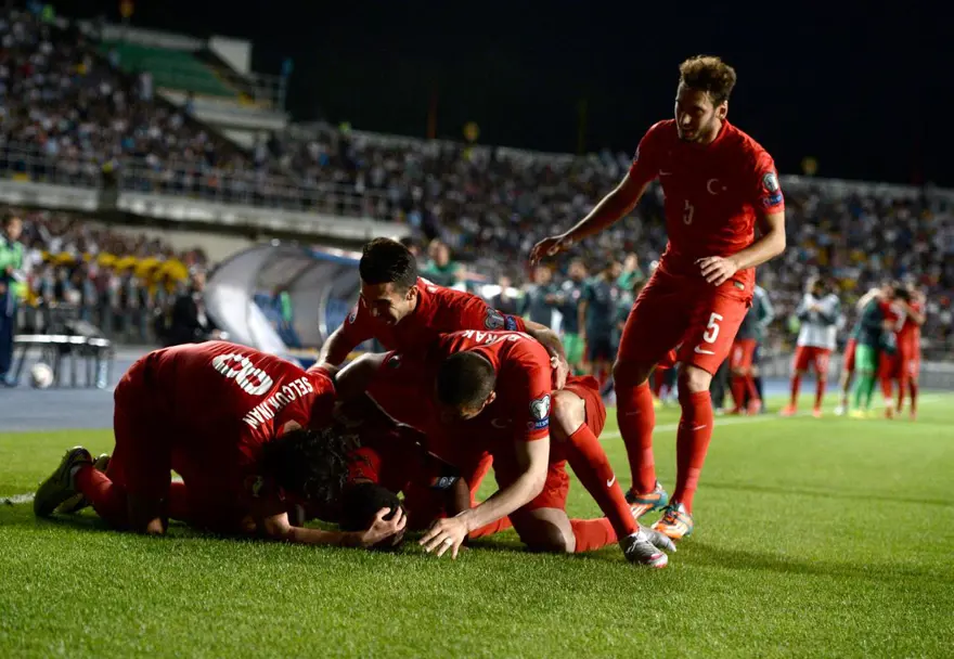 Kazakistan - Türkiye maçından kareler 26 Kazakistan - Türkiye maçından kareler 26