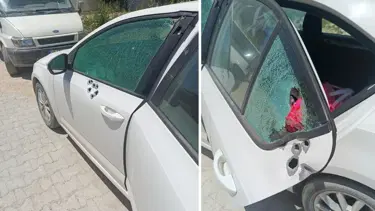 Hatay'da iş insanının otomobiline silahlı saldırı