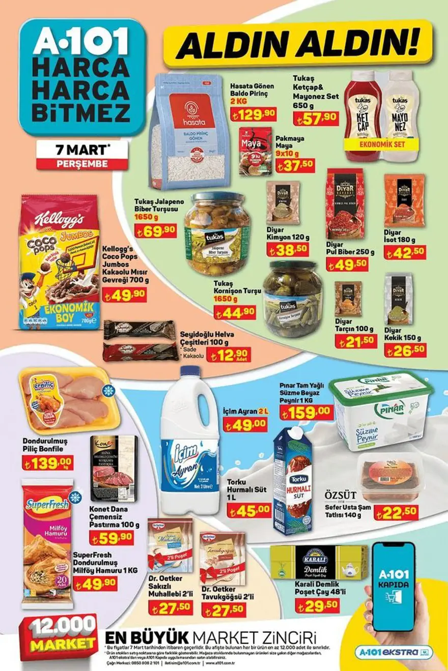 A101 aktüel indirimleri 7 Mart 2024: A101 markette bu haftanın yeni indirimli ürünler listesi 2