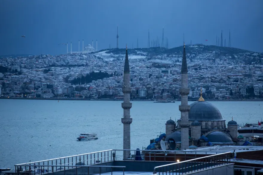 İstanbul'dan kar fotoğrafları 2