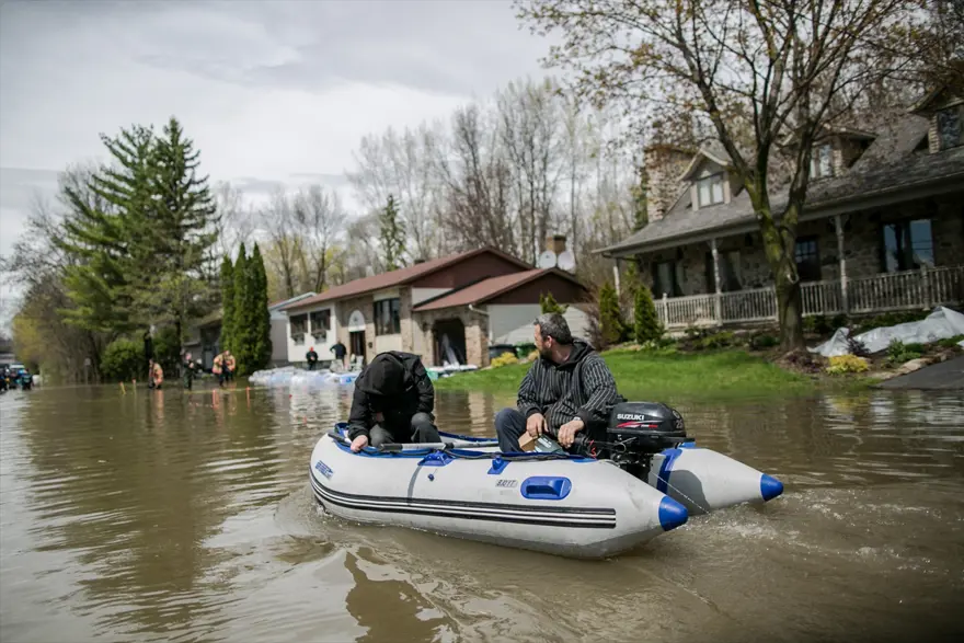 Kanada'da sel felaketi 21 Kanada'da sel felaketi 21