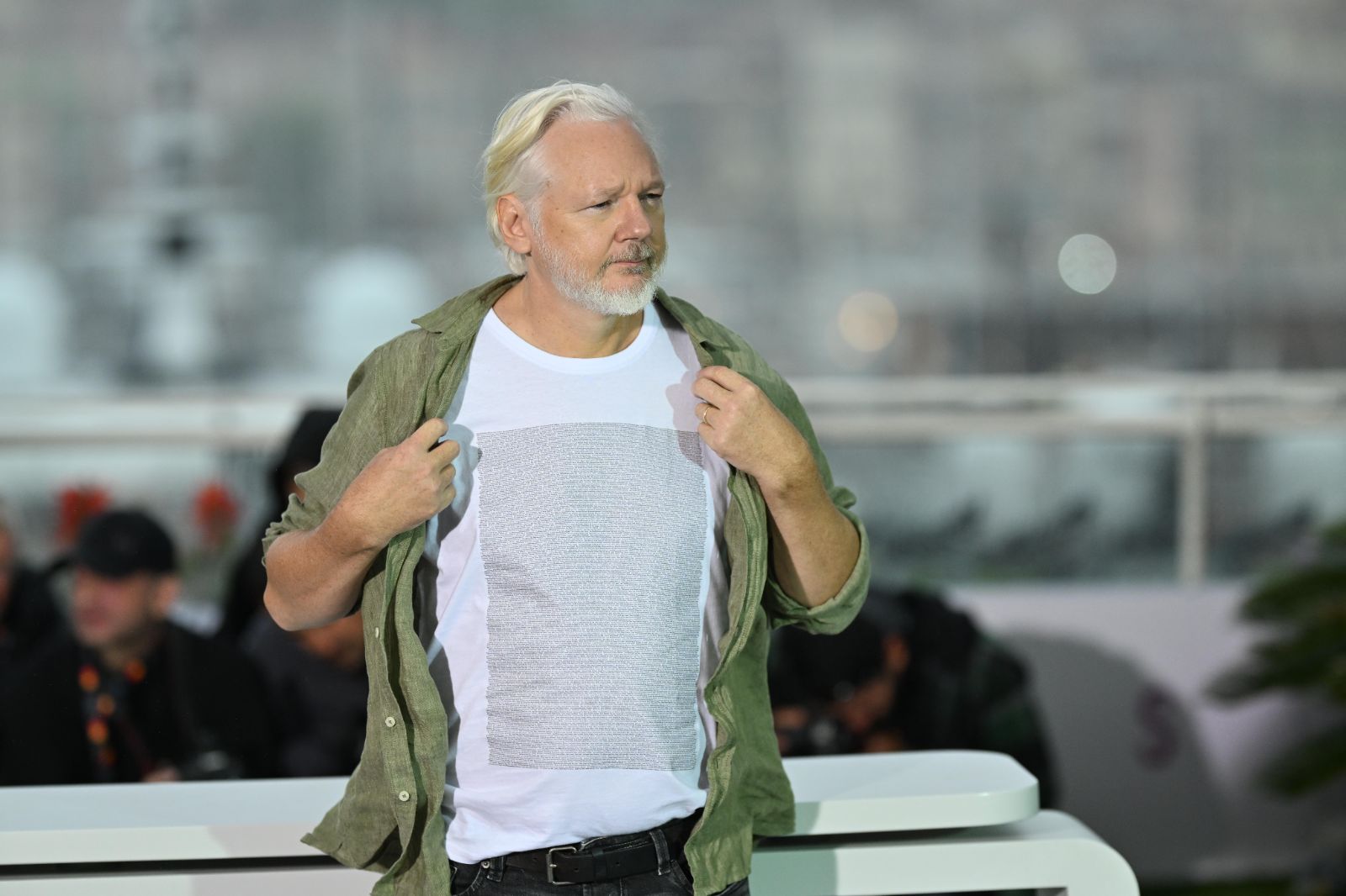 Julian Assange'dan Cannes Film Festivali'nde Gazze mesajı