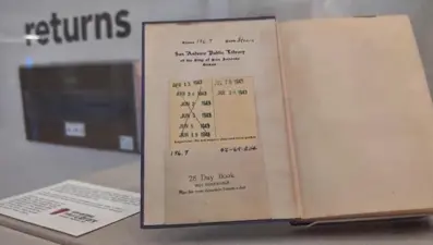 Kütüphaneden ödünç alınan kitap 82 yıl sonra geri geldi