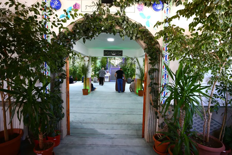 Botanik bahçesi değil cami 