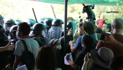 Bakır ocağı ÇED toplantısında gerginlik