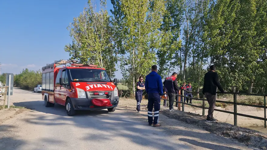 Sulama kanalında kadın cesedi bulundu 3