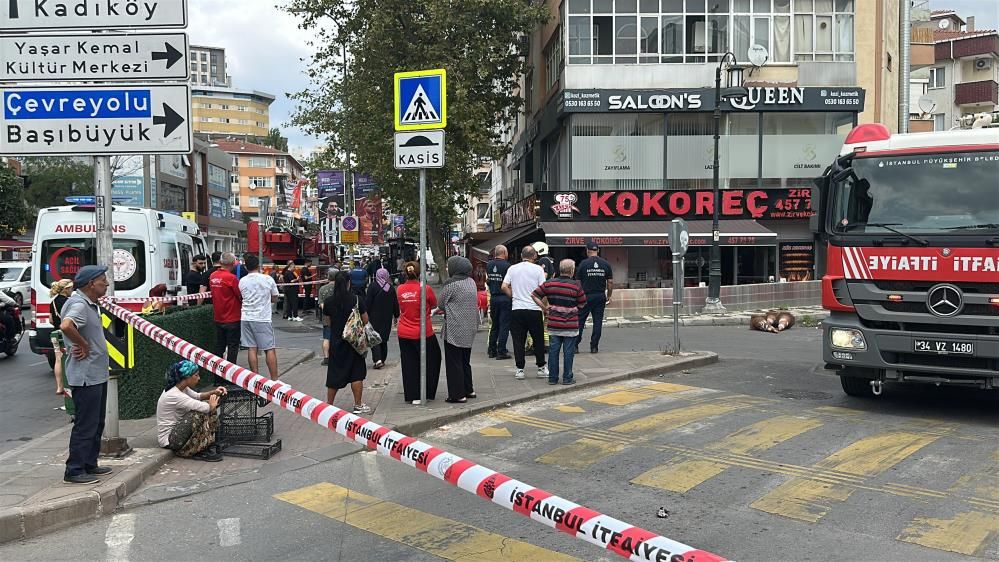 Maltepe'de güzellik merkezinde patlama