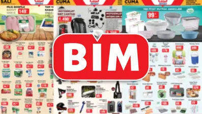 Bu salı ve cuma raflarda! BİM aktüel katalog 10-13 Haziran 2025: BİM'e; Motosiklet Çantası, Motosiklet Intercom Sistmi, Portatif Klima, Halı&amp;Koltuk Yıkama Makinesi, 6 Katlı Modüler Raf geliyor