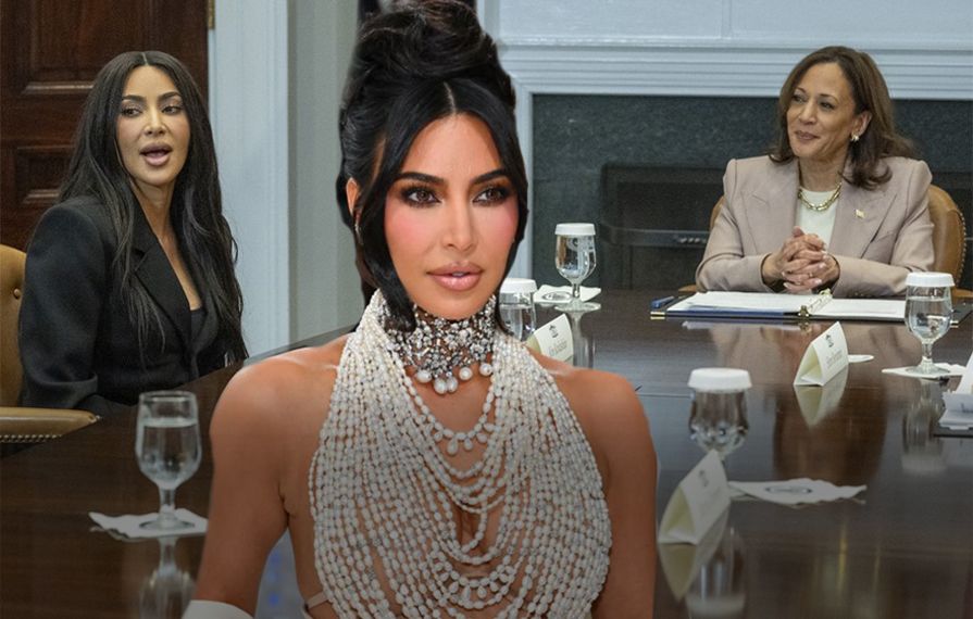 Kim Kardashian Beyaz Saray'da
