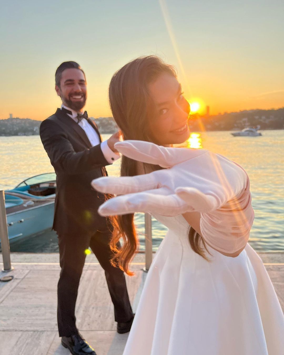 Kadir Doğulu'dan Neslihan Atagül’e doğum günü videosu