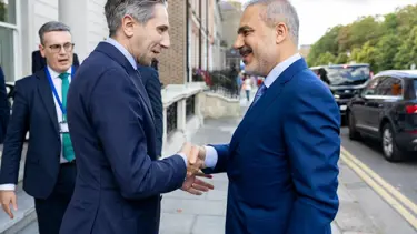 Bakan Fidan, İrlanda Başbakan Yardımcısı Harris ile görüştü