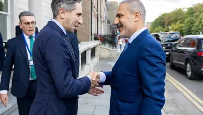 Bakan Fidan, İrlanda Başbakan Yardımcısı Harris ile görüştü