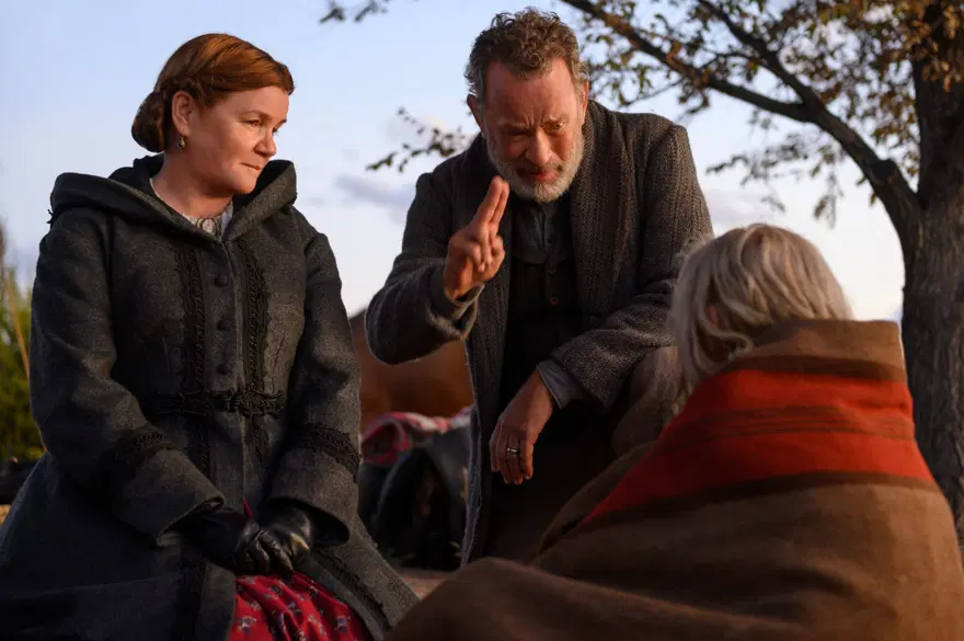 12 yaşındaki oyuncu Helena Zengel'den Tom Hanks'e övgü: Duygusallaşmam gereken her sahnede ağladı 3 12 yaşındaki oyuncu Helena Zengel'den Tom Hanks'e övgü: Duygusallaşmam gereken her sahnede ağladı 3